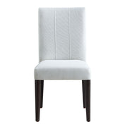 Carena - Side Chair (Set of 2) - White & Brown - R&R Furniture Gallery (Fountain Valley, CA)