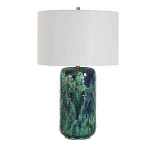 Out Of The Blue - Table Lamp - Blue / Green