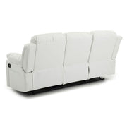 Elegant reclining sofa by Glory Furniture, featuring plush cushions and a sleek design for comfortable leisure seating.