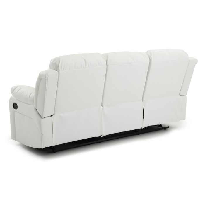 Elegant reclining sofa by Glory Furniture, featuring plush cushions and a sleek design for comfortable leisure seating.