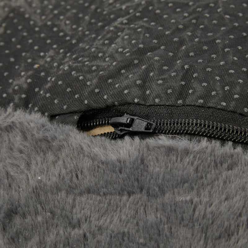 Sezze - Indoor Bean Bag Chair - Gray - R&R Furniture Gallery (Fountain Valley, CA)