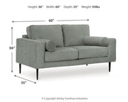 Hazela - Loveseat - R&R Furniture Gallery (Fountain Valley, CA)