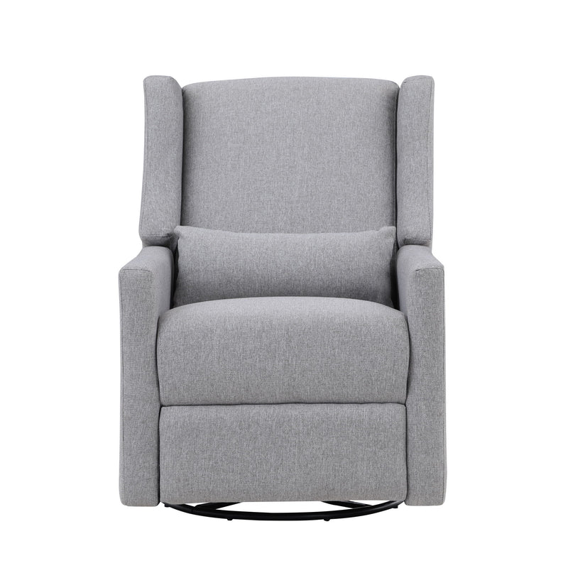 Pronto - Swivel Glider Recliner With Pillow - R&R Furniture Gallery (Fountain Valley, CA)