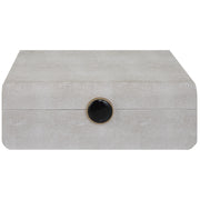Elegant Lalique Art Deco box by Uttermost featuring intricate glass design and vintage-inspired craftsmanship.