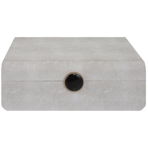 Elegant Lalique Art Deco box by Uttermost featuring intricate glass design and vintage-inspired craftsmanship.