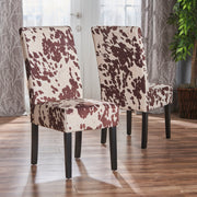 Contemporary Dining Chair With Rubberwood Legs (Set of 2) - R&R Furniture Gallery (Fountain Valley, CA)
