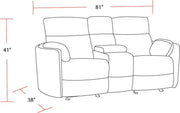 Radius - Power Reclining Sofa Set - R&R Furniture Gallery (Fountain Valley, CA)