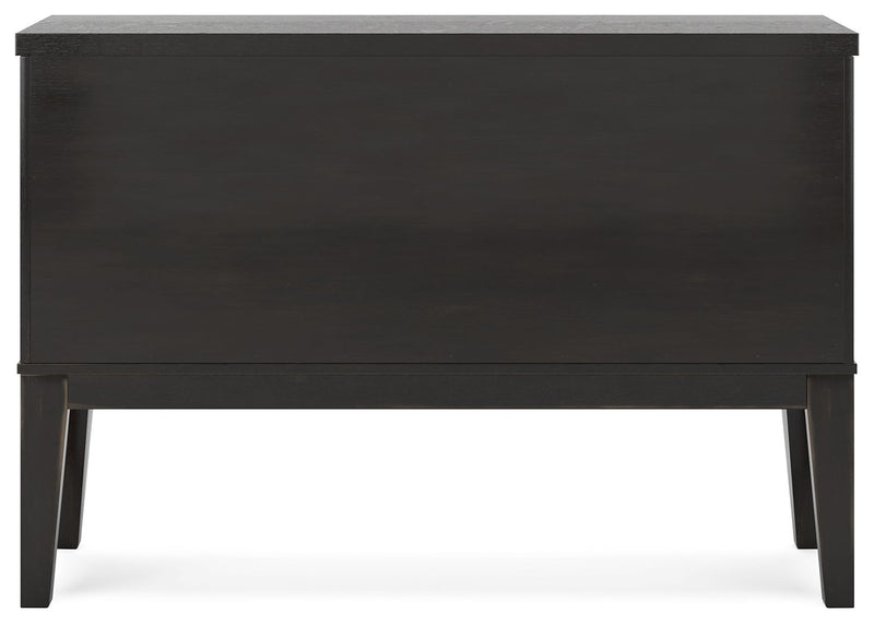 Galliden - Dining Room Server - Black - R&R Furniture Gallery (Fountain Valley, CA)