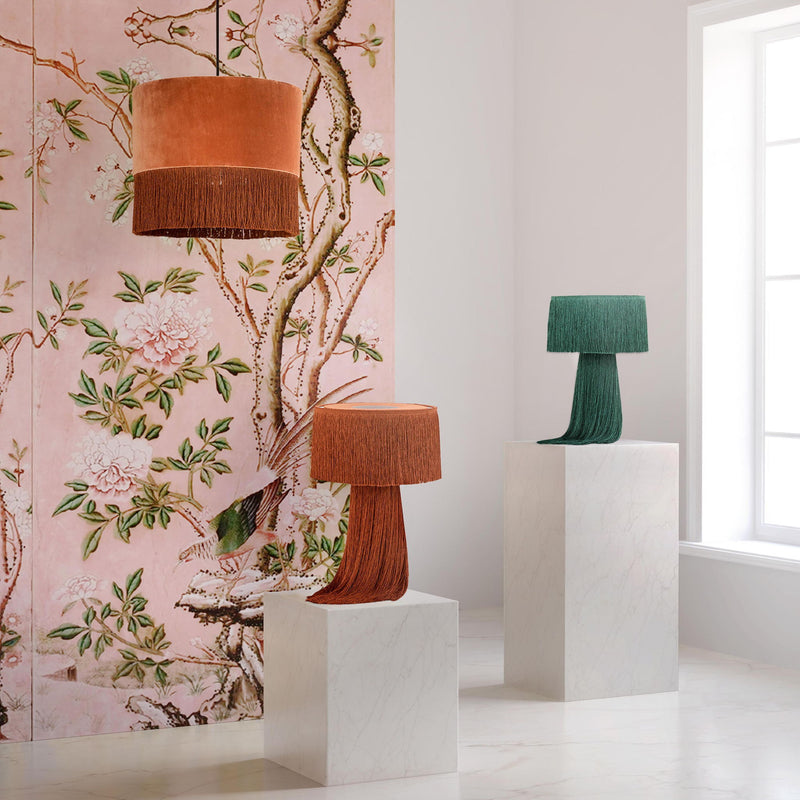 Atolla - Tassel Table Lamp - R&R Furniture Gallery (Fountain Valley, CA)