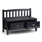 Burlington - Entryway Storage Bench With Drawers - R&R Furniture Gallery (Fountain Valley, CA)
