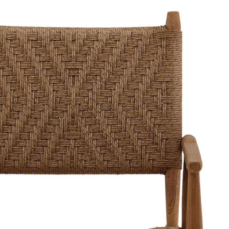 Araya - Outdoor Dining Chair (Set of 2) - Light Brown