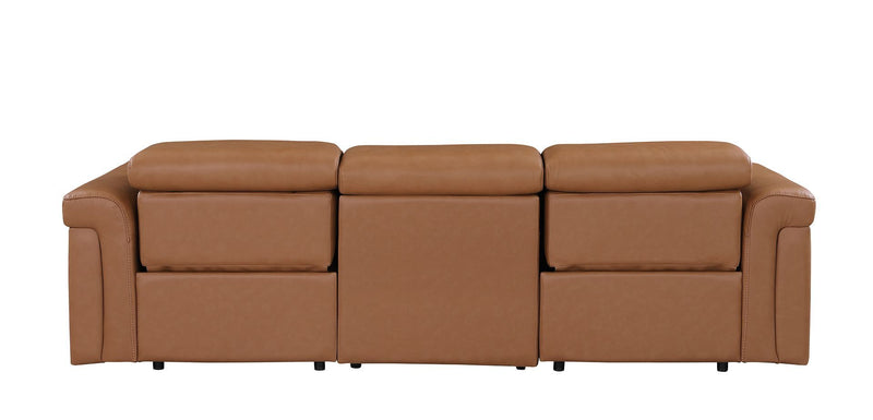 1126 - 3-Piece Modular Power Reclining Sofa In With 2 Power Recliners & Power Headrests