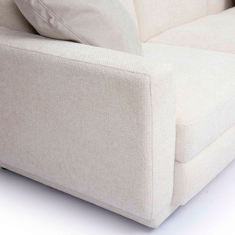 Perry - Modular L-Sectional - Cream - R&R Furniture Gallery (Fountain Valley, CA)