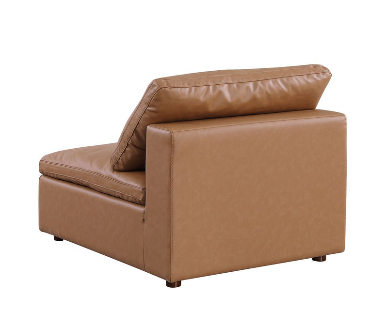 1100 - Armless Chair (Top-Grain Italian Leather)