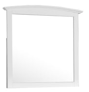 Elegant wall mirror by Glory Furniture with a sleek, modern frame, perfect for enhancing living room or bedroom decor.