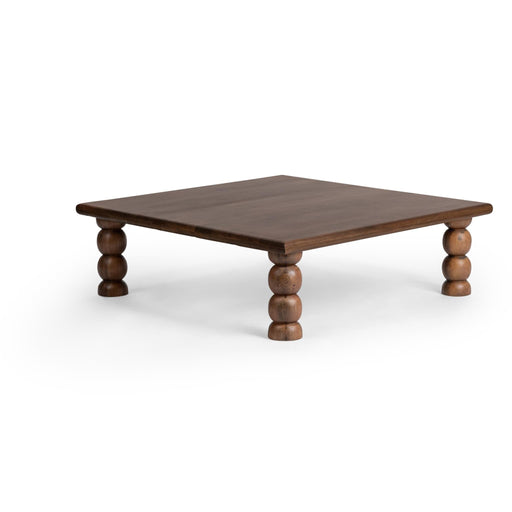 Adir - Square Coffee Table - Tundra Brown - R&R Furniture Gallery (Fountain Valley, CA)