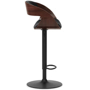 Archer - Adjustable Swivel Bar Stool - Black - R&R Furniture Gallery (Fountain Valley, CA)