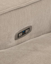 Benchcraft Carceri reclining sectional sofa with plush cushions and reclining seats in a modern living room setting.