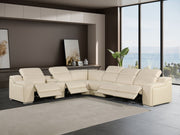 1116 - Power Reclining Italian Leather Sectional - R&R Furniture Gallery (Fountain Valley, CA)