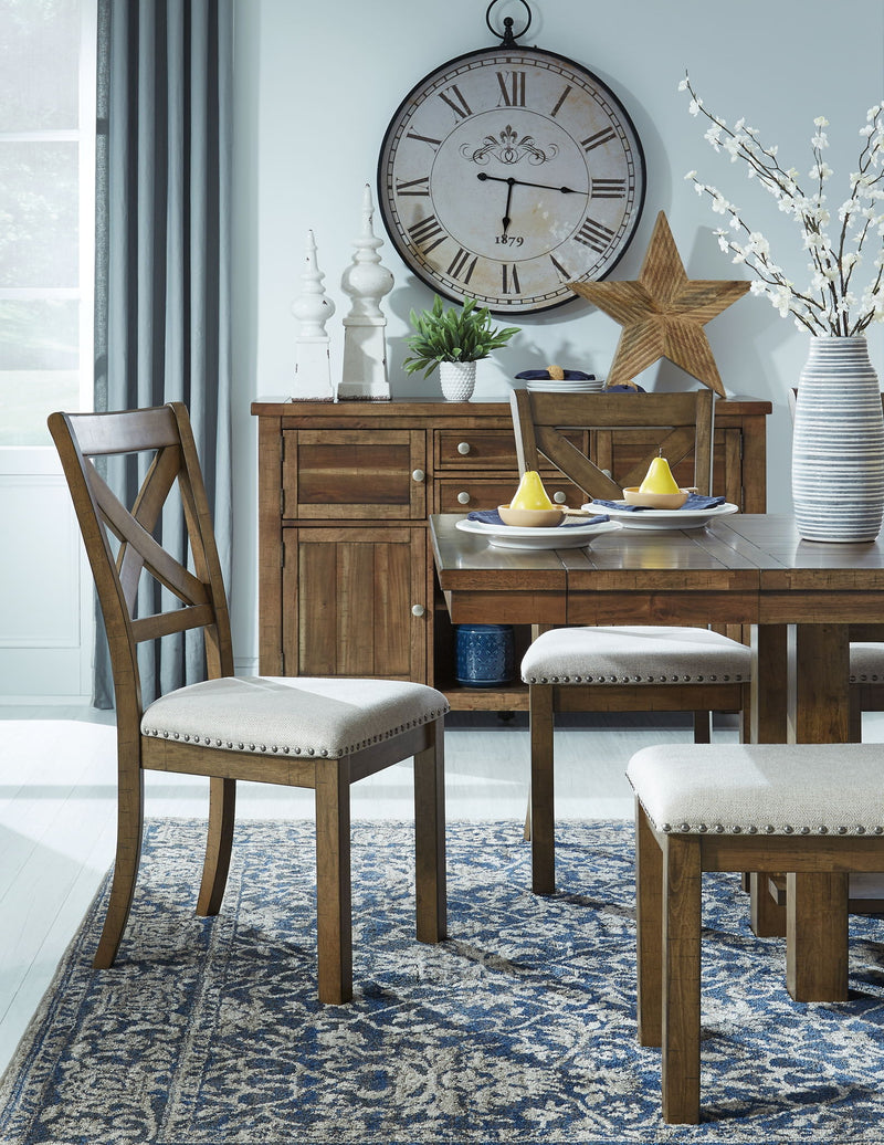 Moriville - Rectangular Dining Room Extension Table - Grayish Brown - R&R Furniture Gallery (Fountain Valley, CA)
