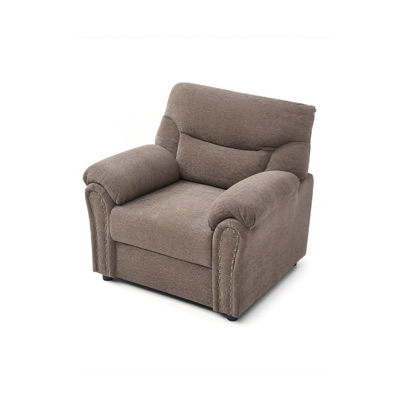 Hamilton - Chair With Hand Applied Nailhead Trim And Pillow Top Arm Cushions - R&R Furniture Gallery (Fountain Valley, CA)