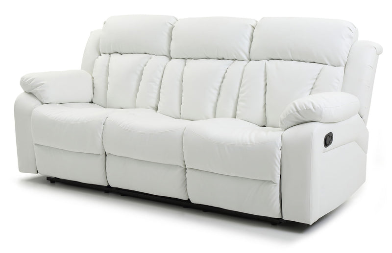 Elegant Glory Furniture reclining sofa for leisure with plush cushions and modern design, perfect for relaxing living room.
