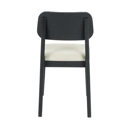 Deaven - Upholstered Dining Chair (Set of 2) - Black - R&R Furniture Gallery (Fountain Valley, CA)