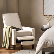 Minimalist Design Fabric Push Back Chair - R&R Furniture Gallery (Fountain Valley, CA)