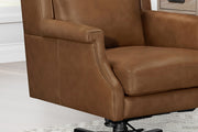 Dc132 - Leather Desk Chair - R&R Furniture Gallery (Fountain Valley, CA)