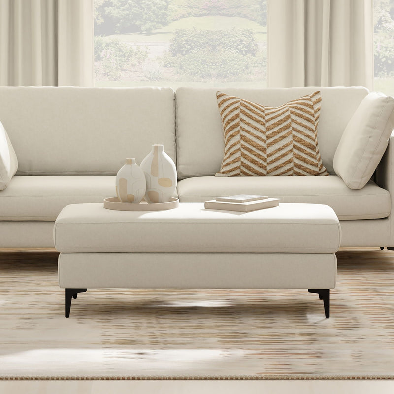Ava - Versatile Mid Century Ottoman - R&R Furniture Gallery (Fountain Valley, CA)
