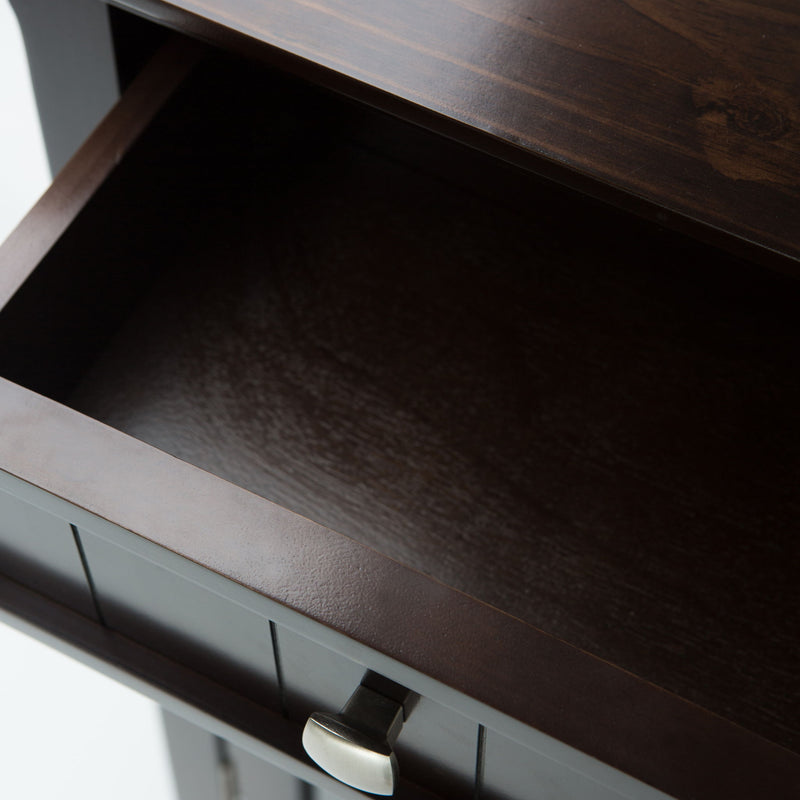 Acadian - Entryway Storage Cabinet - Brunette Brown - R&R Furniture Gallery (Fountain Valley, CA)