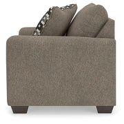 Triston-Peaks - Chair And A Half - Suede - R&R Furniture Gallery (Fountain Valley, CA)