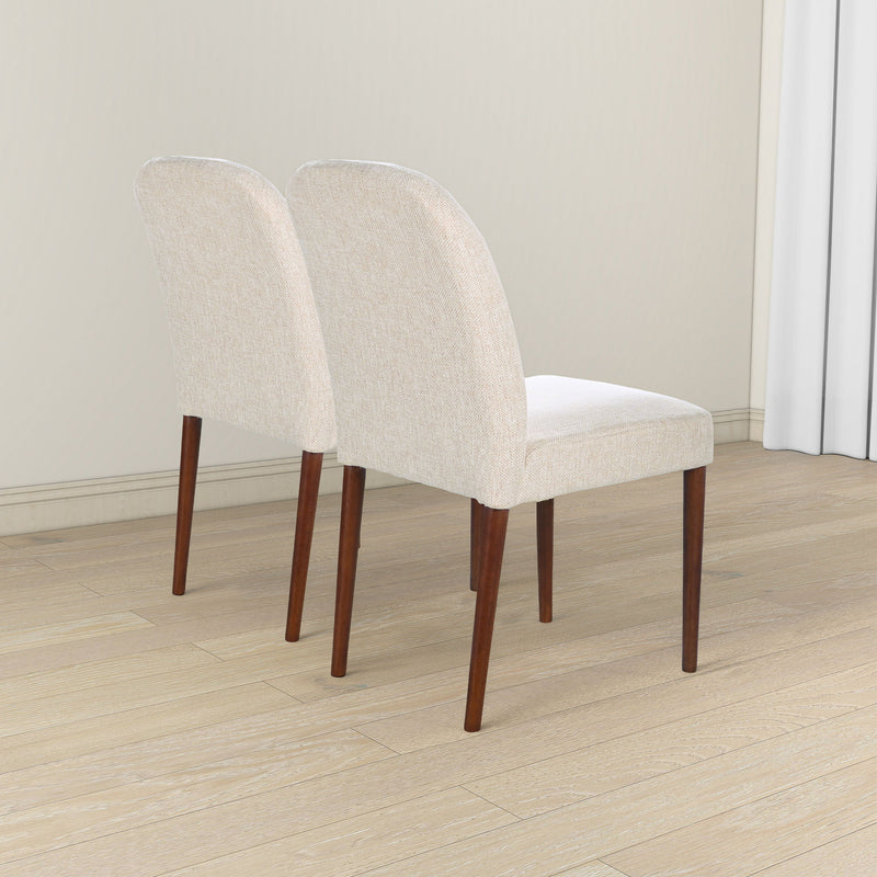 Capri - Dining Chair (Set of 2) - Beige - R&R Furniture Gallery (Fountain Valley, CA)