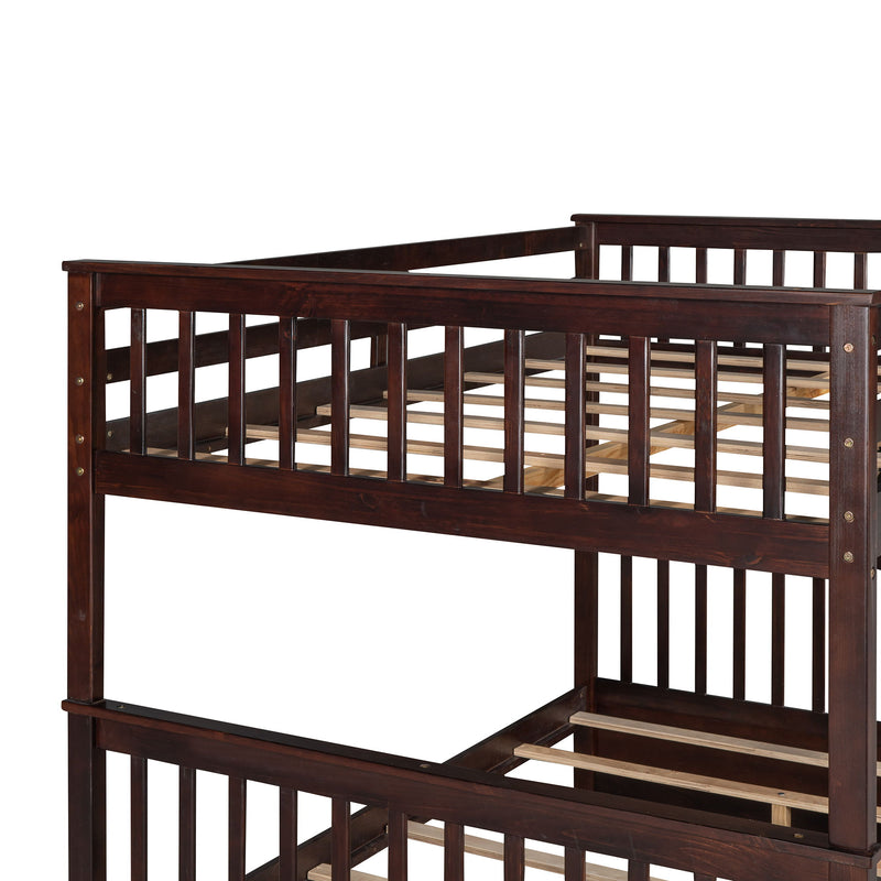 Bunk Bed With Ladders And 2 Storage Drawers - R&R Furniture Gallery (Fountain Valley, CA)