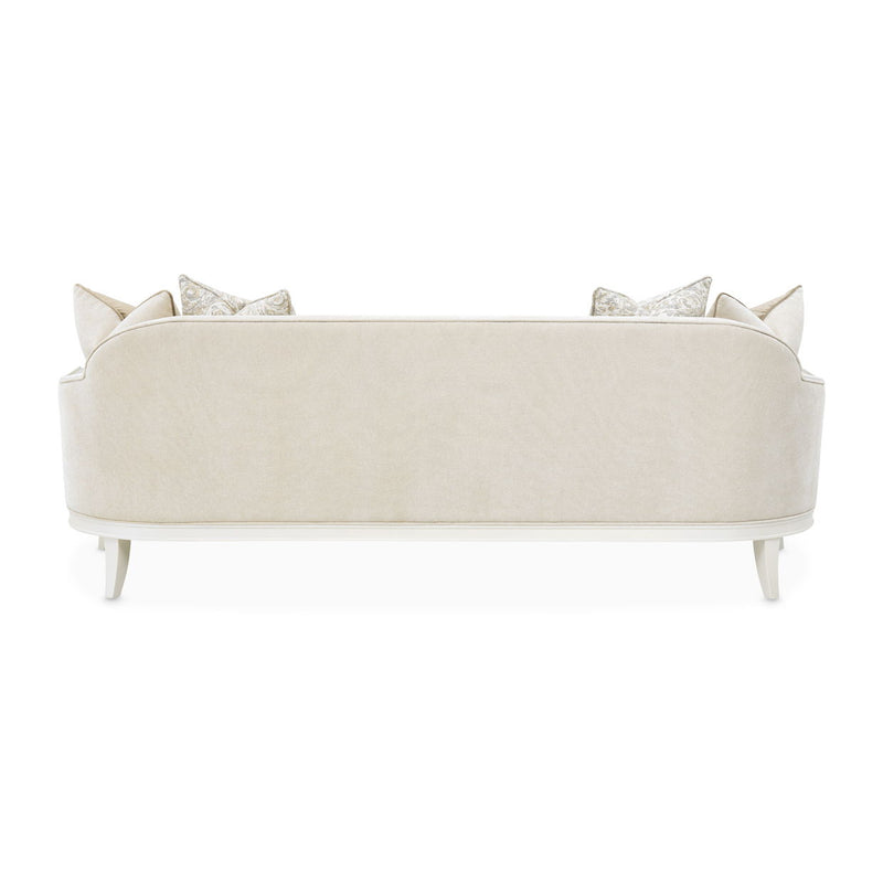 La Marisia - Chenille Sofa - Tranquil / Creamy Pearl - R&R Furniture Gallery (Fountain Valley, CA)