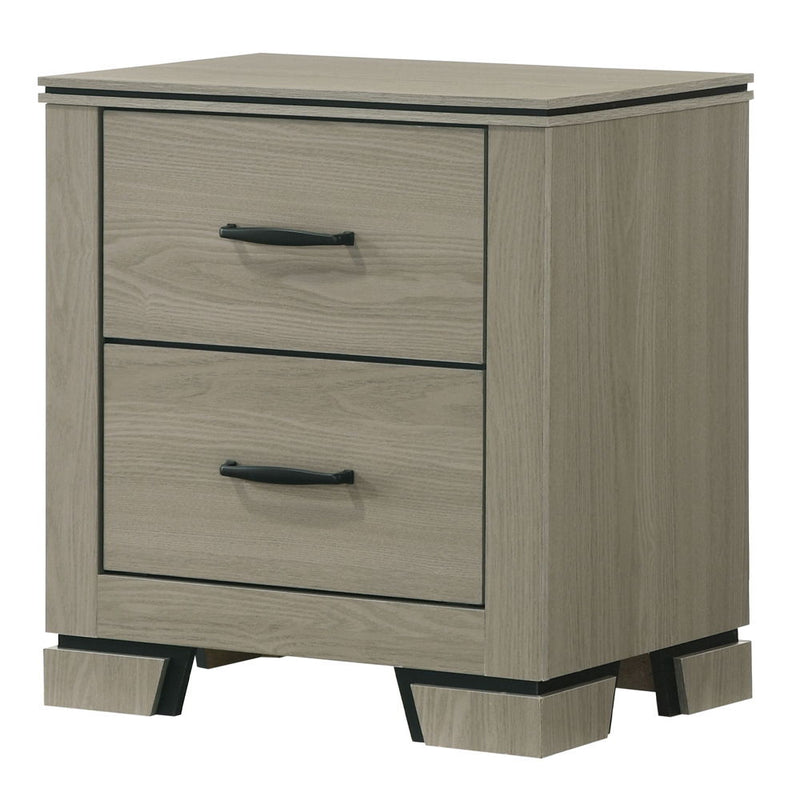 Joanna - Nightstand - Weathered Gray - R&R Furniture Gallery (Fountain Valley, CA)