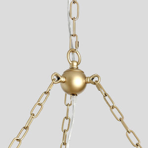 Amanda - Beaded Chandelier - White - R&R Furniture Gallery (Fountain Valley, CA)