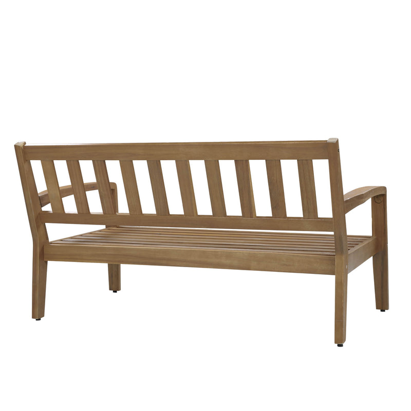 2 Piece Outdoor Conversation Set (Loveseat & Coffee Table With Water-Resistant Cushions) - R&R Furniture Gallery (Fountain Valley, CA)