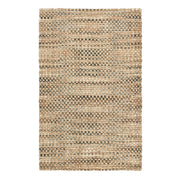 Classic Home Panama Bold Stripe Rug with vibrant striped pattern, large area rug for modern living spaces.