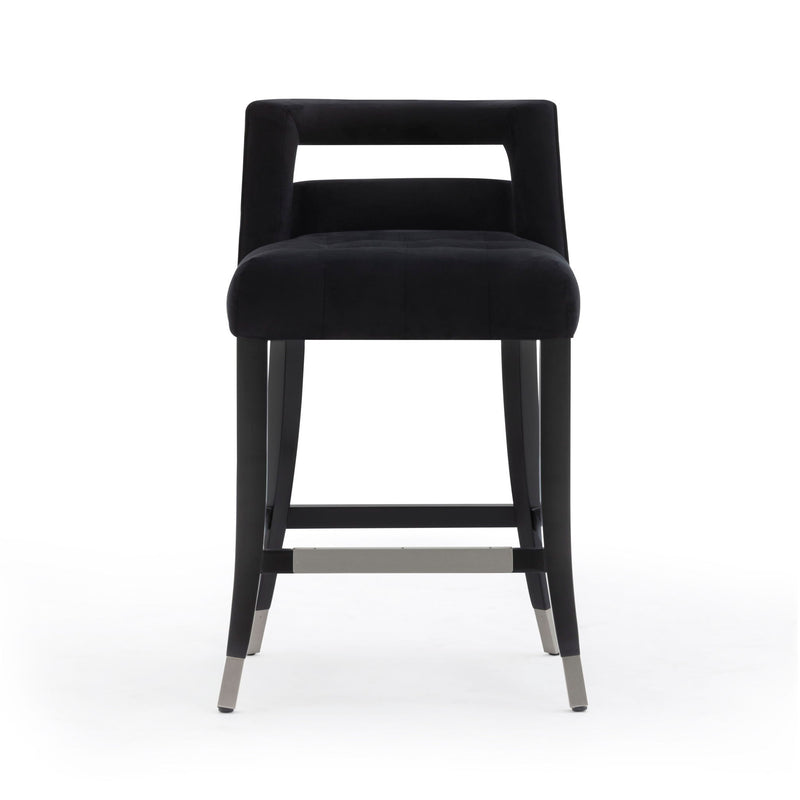 Hart - Velvet Stool - R&R Furniture Gallery (Fountain Valley, CA)