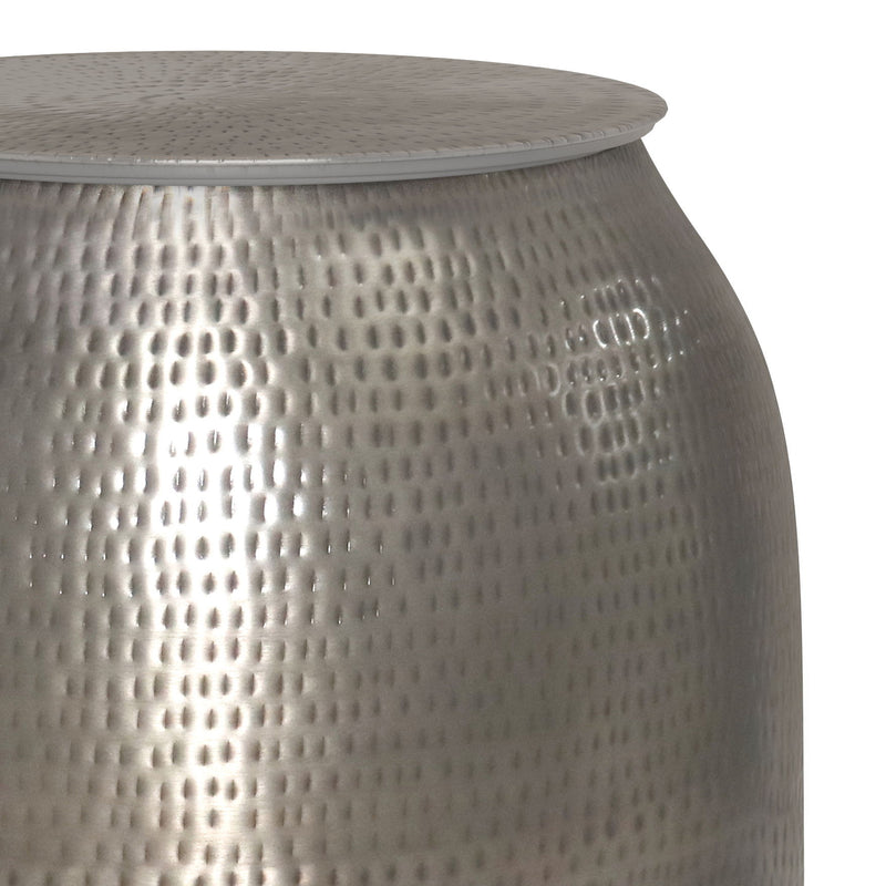 Griffen - Handcrafted Metal Storage Accent Table - R&R Furniture Gallery (Fountain Valley, CA)