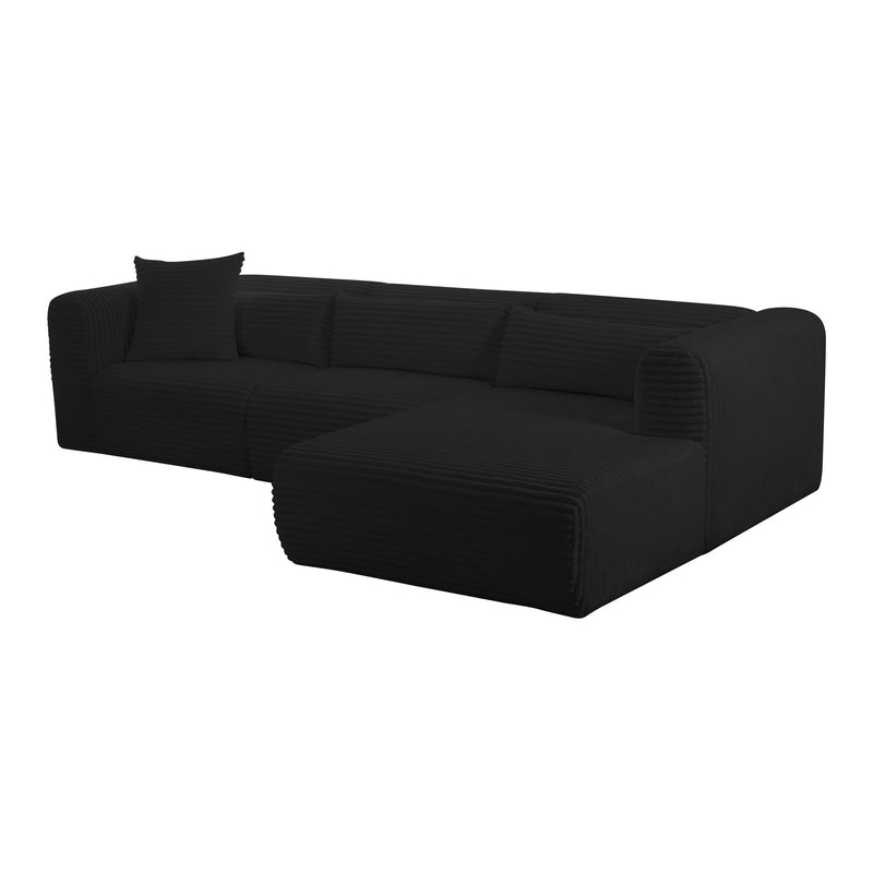 Tarra - Fluffy Oversized Corduroy Modular Sectional - R&R Furniture Gallery (Fountain Valley, CA)
