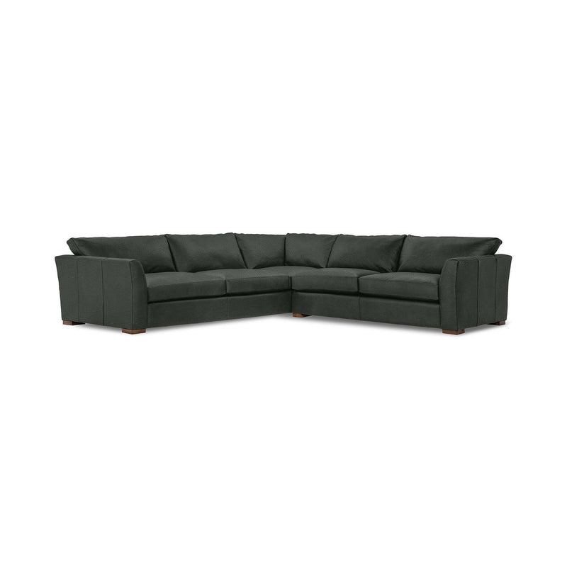 Classic Home Bryson 3-piece ElPaso stationary sectional sofa with plush cushions and modern design, shown in a living room setting.