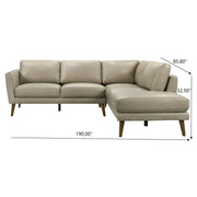 Benson - Sectional Sofa With Chaise - R&R Furniture Gallery (Fountain Valley, CA)