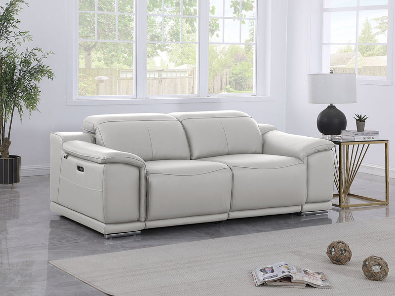 9762 - 7-Piece Modular Power Reclining Sofa With 4 Power Recliners - R&R Furniture Gallery (Fountain Valley, CA)