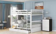 Bunk Bed With Ladders And 2 Storage Drawers - R&R Furniture Gallery (Fountain Valley, CA)