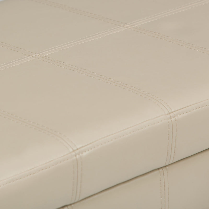 Amelia - Transitional Storage Ottoman Bench - R&R Furniture Gallery (Fountain Valley, CA)