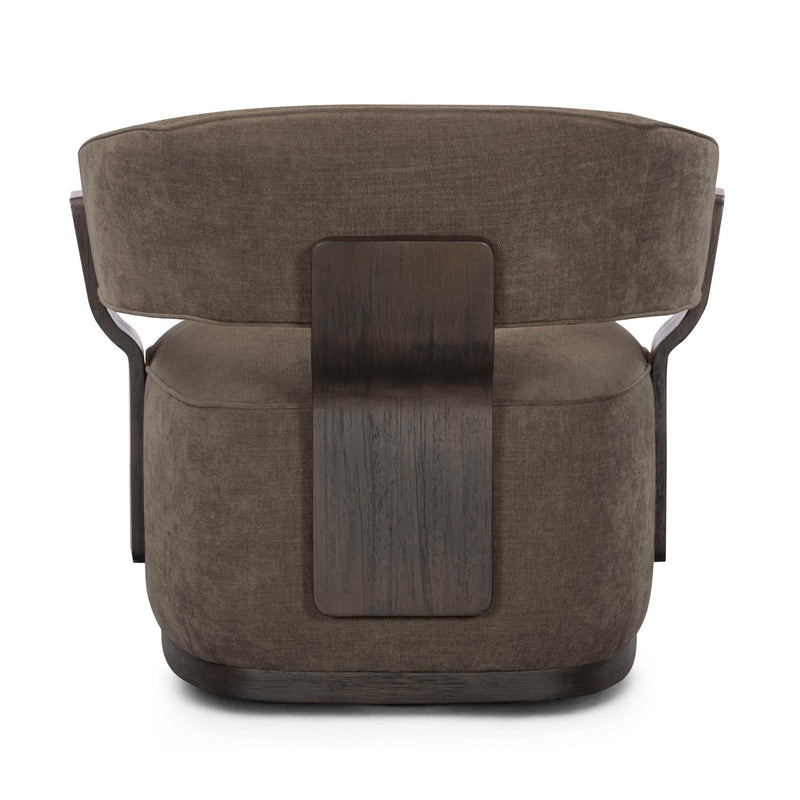 Madison - Linen Chenille Swivel Accent Chair