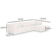 Tarra - Chenille Modular Sectional - R&R Furniture Gallery (Fountain Valley, CA)