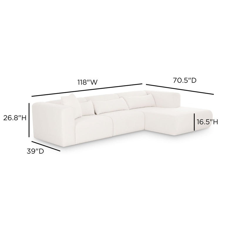 Tarra - Chenille Modular Sectional - R&R Furniture Gallery (Fountain Valley, CA)